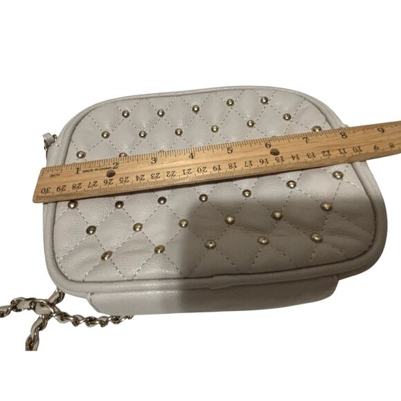 Forever 21 Quilted Studded Crossbody Bag With Chain Strap - Picture 8 of 10